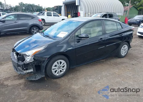 2016 Toyota Prius Two из США, поврежденный, VIN JTDKBRFU8G3013461